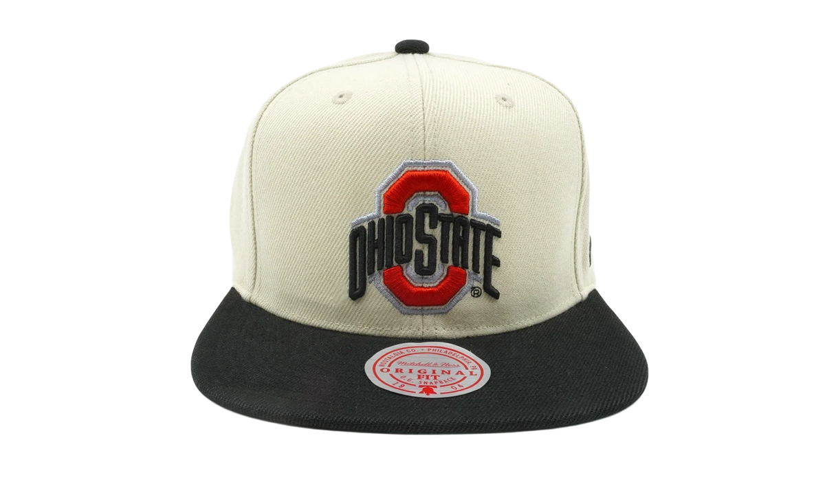 NCAA Vintage Jockey Snapback Cap "Ohio State Buckeyes - Cream" HHSS1209 OSTYYPPPCREA
