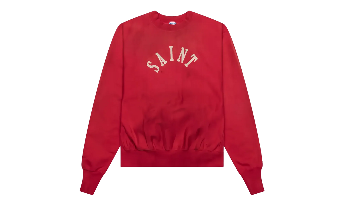 Faith Logo Crewneck Sweatshirt "Red / White" SM A22 0000 020