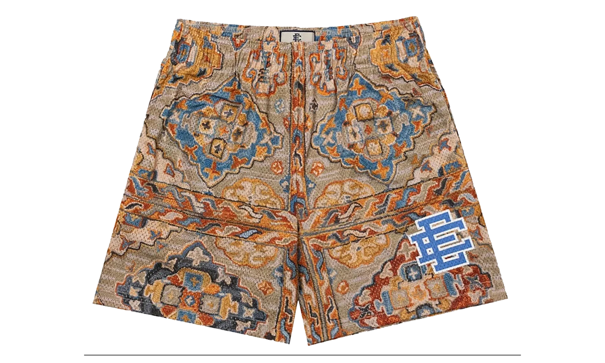 EE BASIC SHORT "FW22 - Rug Print" EE620