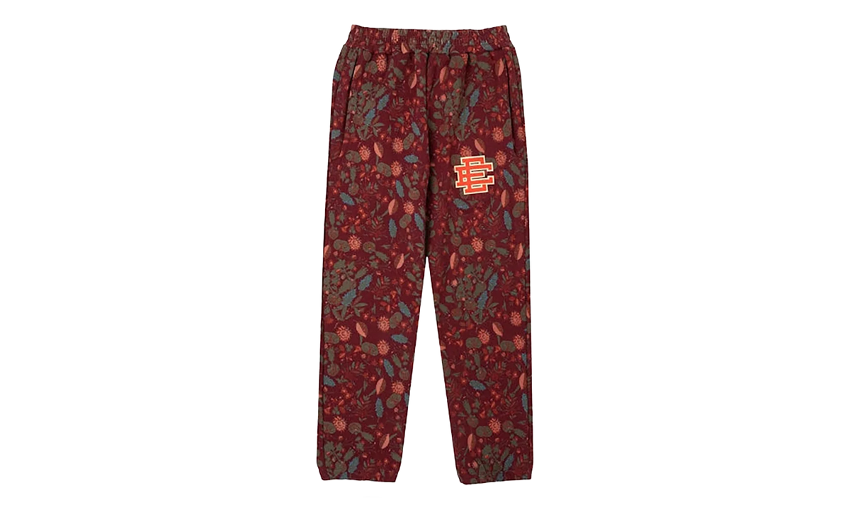 EE AOP SWEATPANT "FW22 - Maroon Floral" EE535