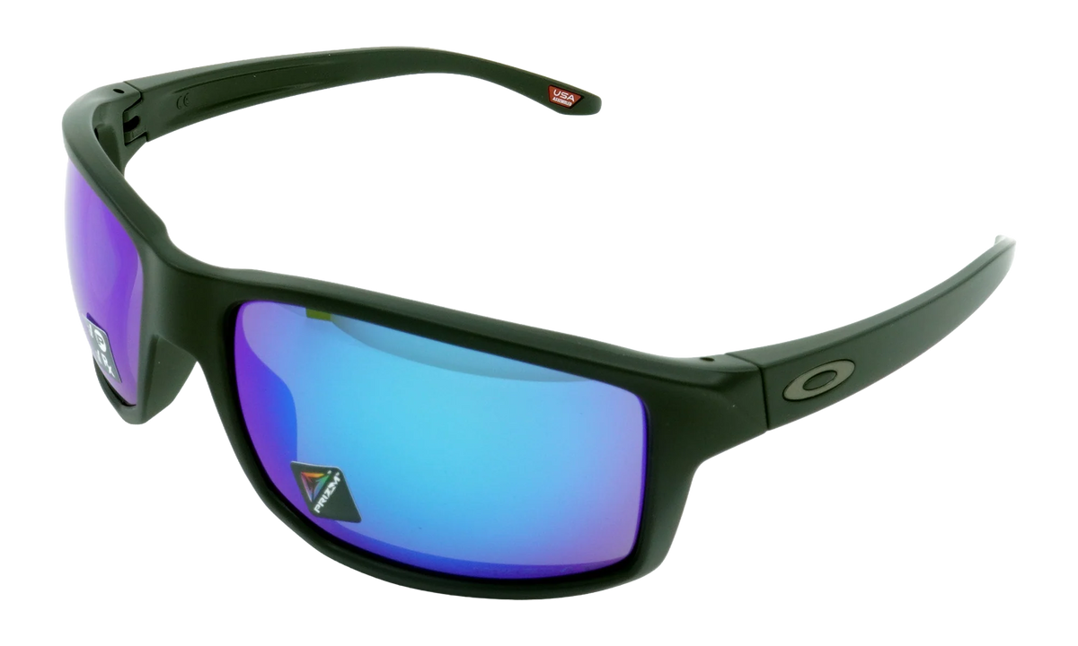 Gibston Polarized Sunglasses "Matte Black / PRIZM Sapphire Polarized" OO9449 10