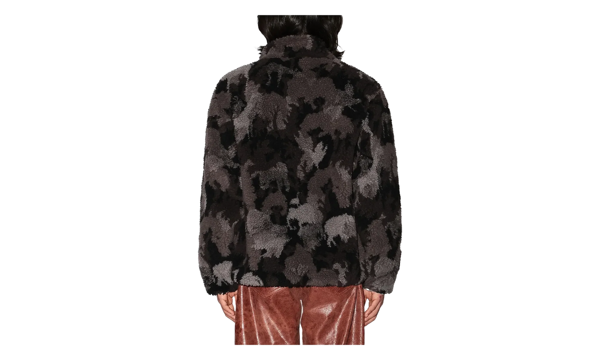 Camouflage Boa Jacket "Grey" 12115651 GREY