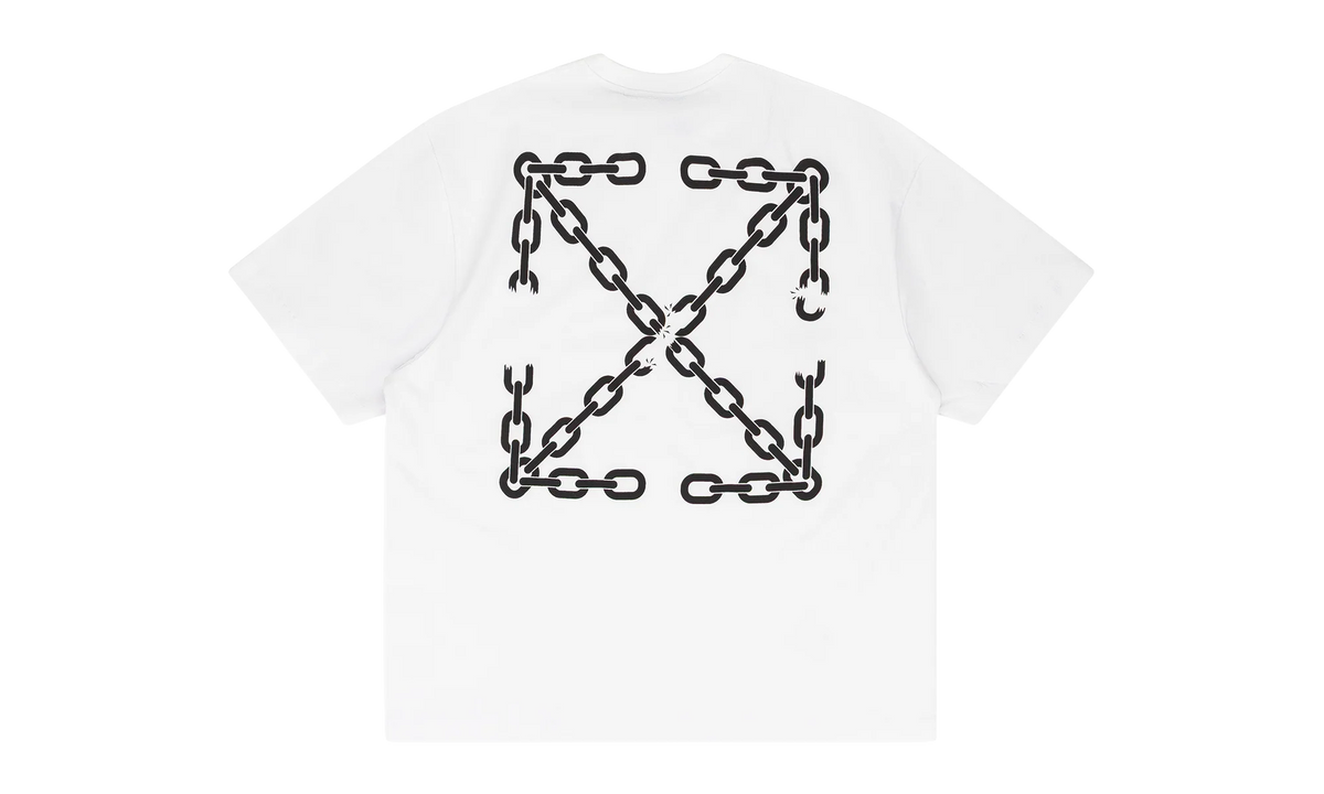 Chain Arrow T-Shirt "White" OFW MTPS 0073