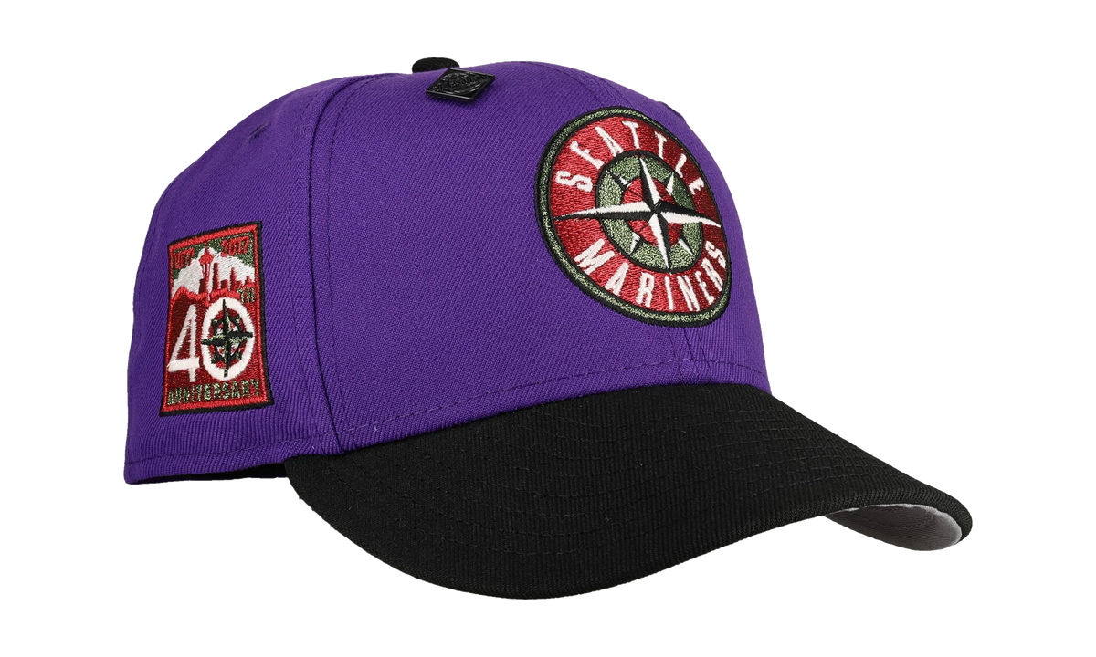 59FIFTY Seattle Mariners 40th Anniversary Fitted Hat "Purple Shock" NE377