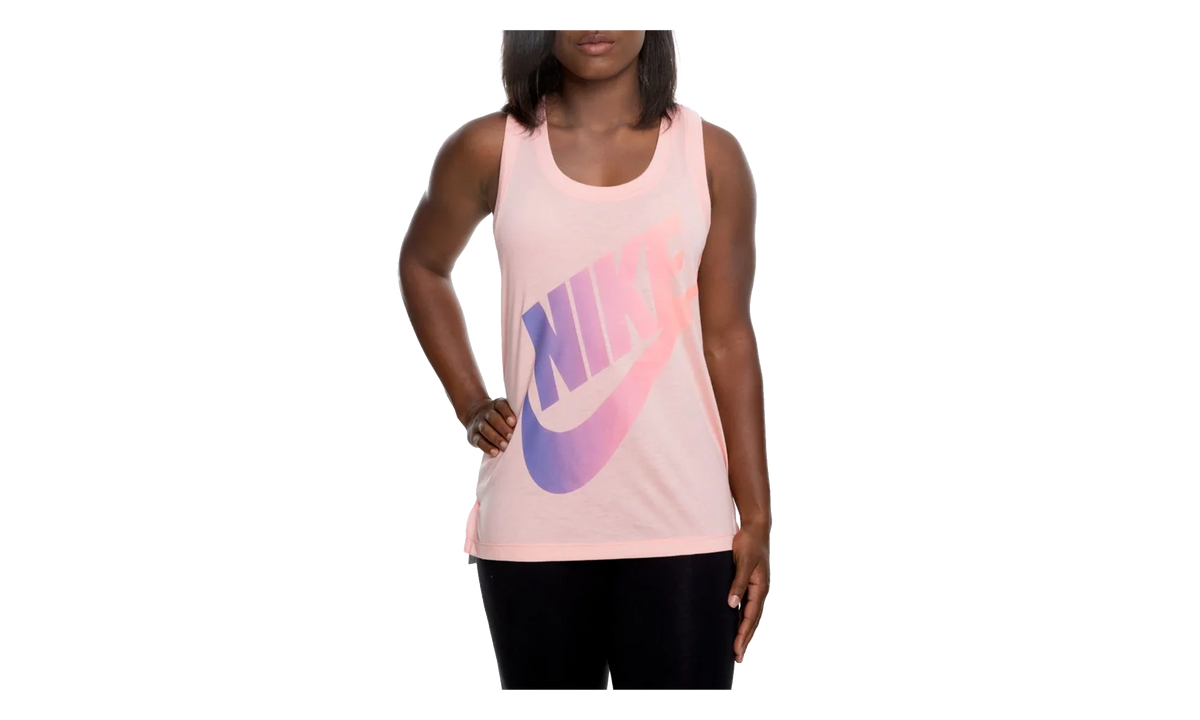 Sportswear Tank Top Logo Futura WMNS "Bleached Coral / Purple Slate" 890754 697