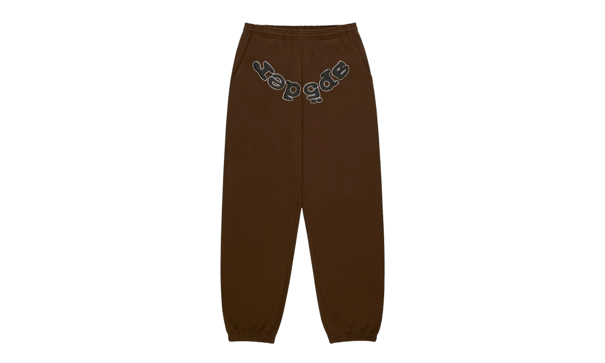 Rhinestone OG Logo Sweatpants "Brown" SP5der305