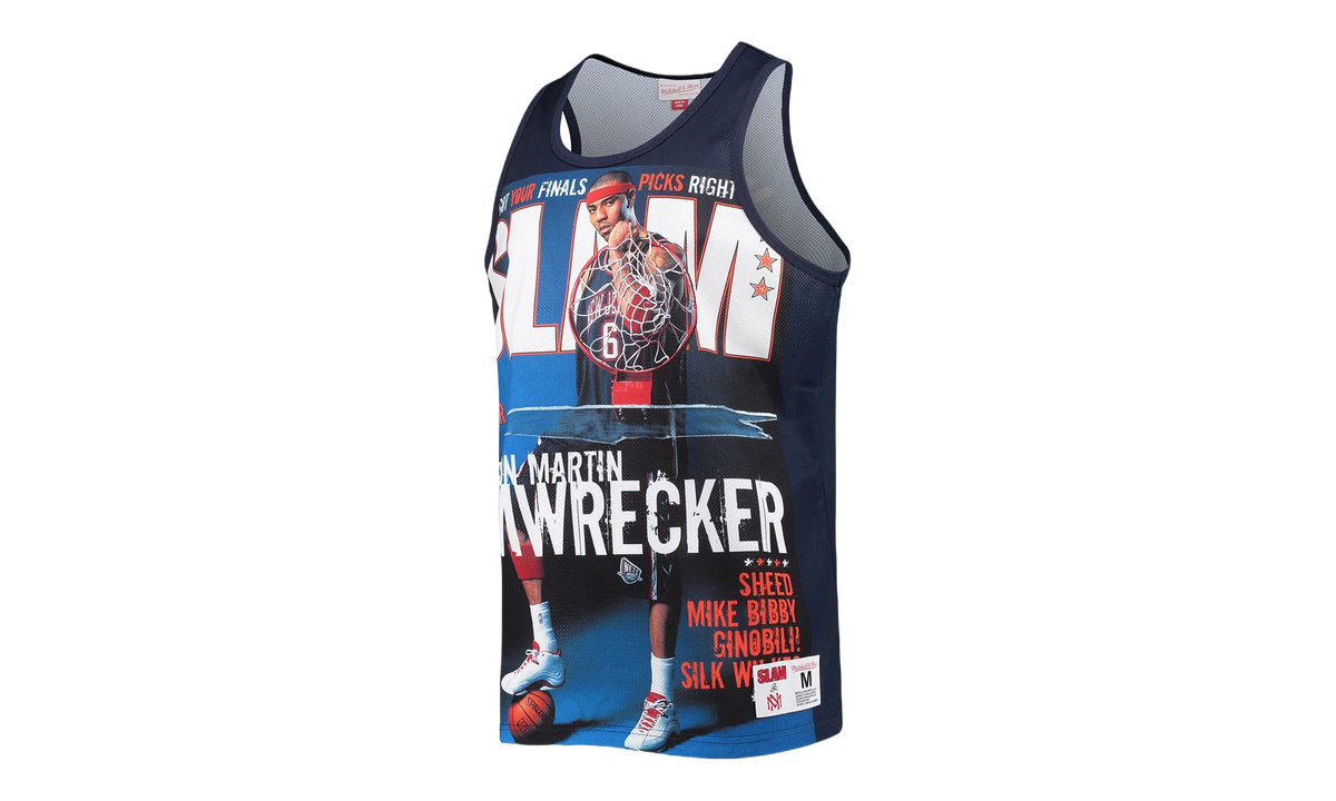 Slam Sublimated Tank "Kenyon Martin" TMTK3448-NJNYYKMTNAVY_S