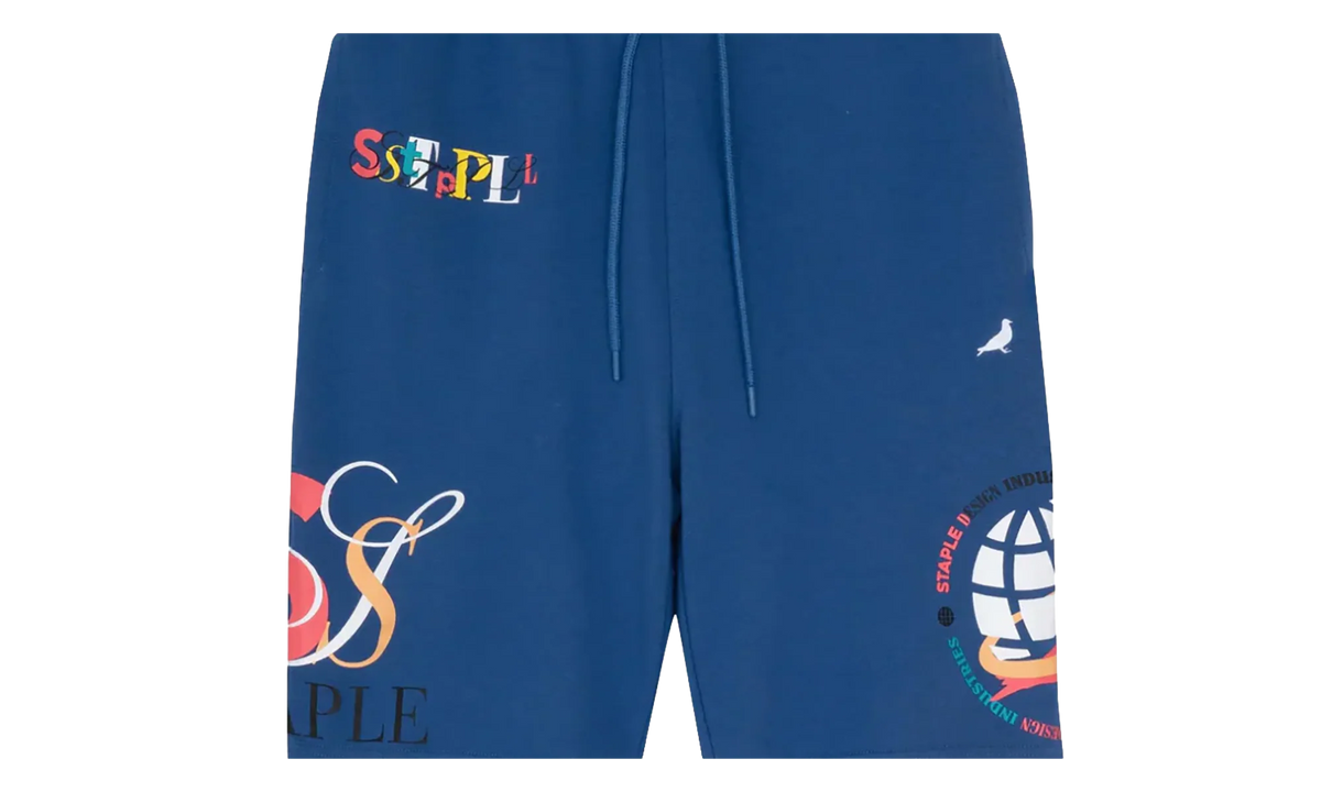 McBaine AOP Sweatshort "Blue" 354BBBBB