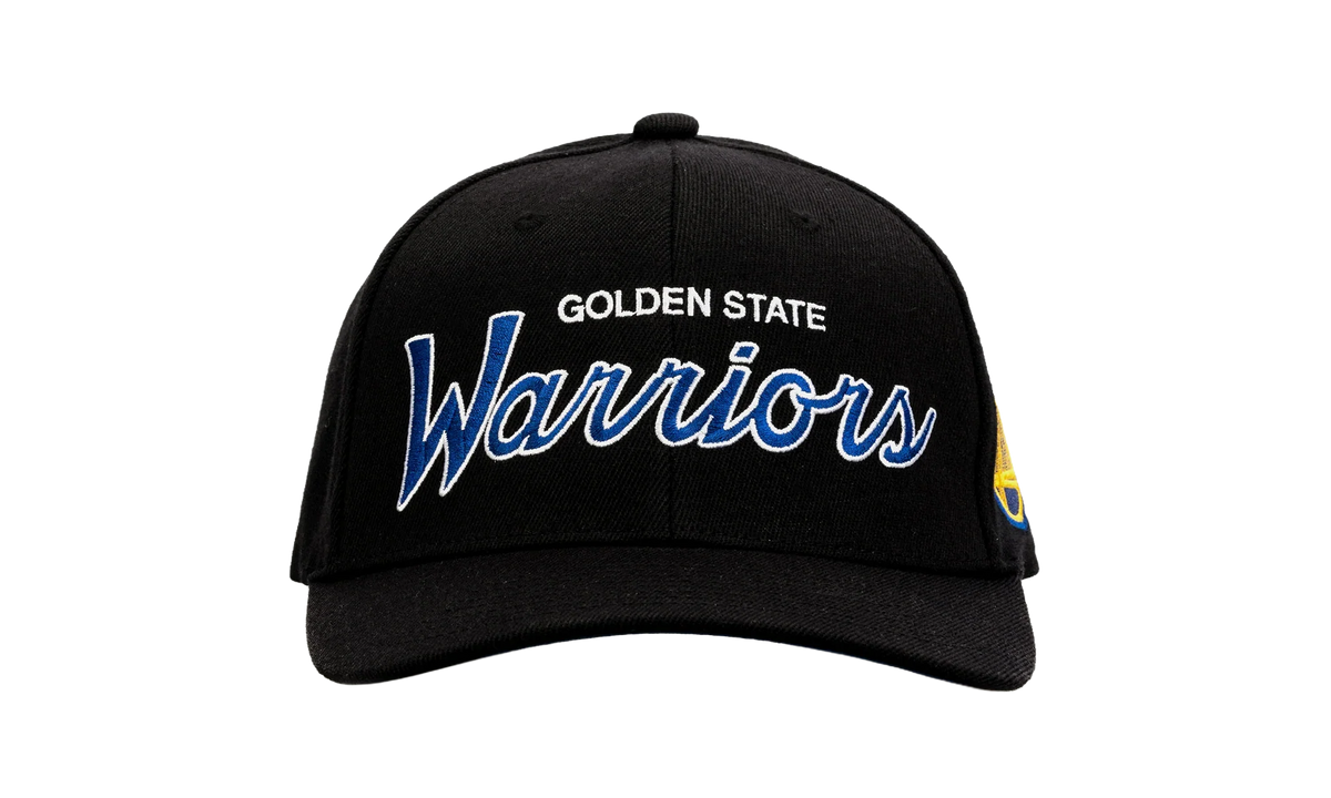 NBA Team Script 2.0 Stretch Snapback Cap "Golden State Warriors - Black" HHSS3281 GSWYYPPPBLCK