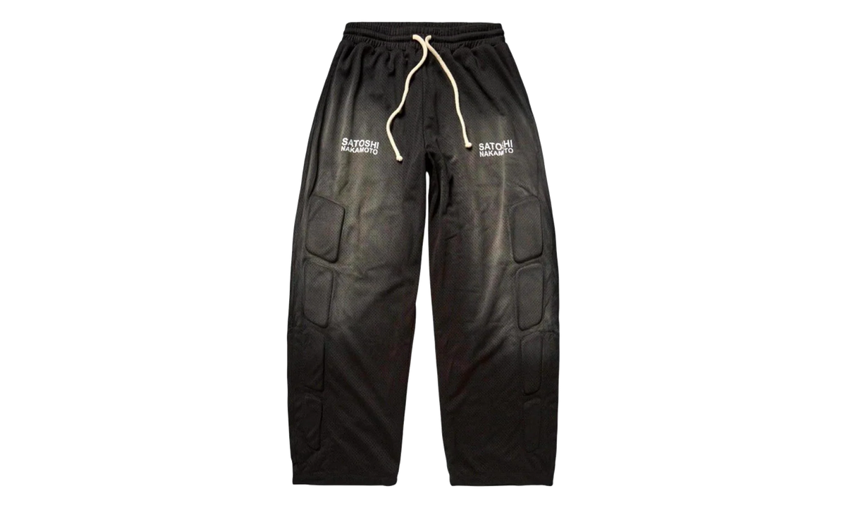 Mesh Moto Sweatpants "Black" FW25PNT004 BLK
