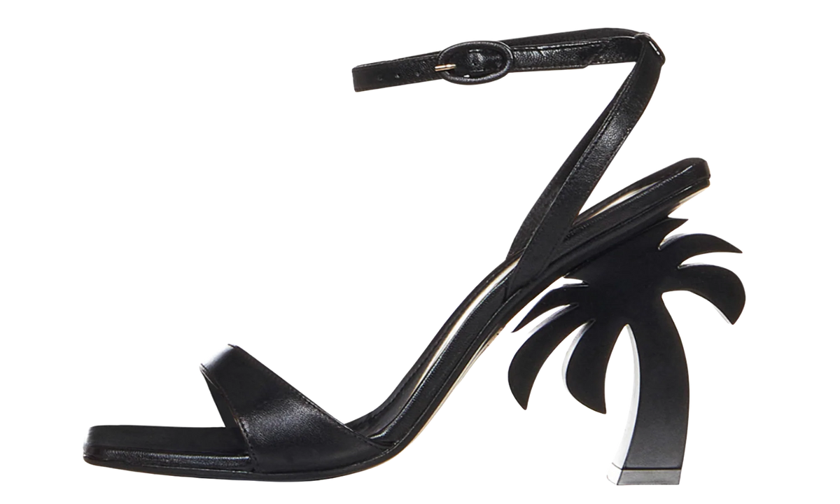 Beach Heels WMNS "Black" PWIH004S23LEA0011000