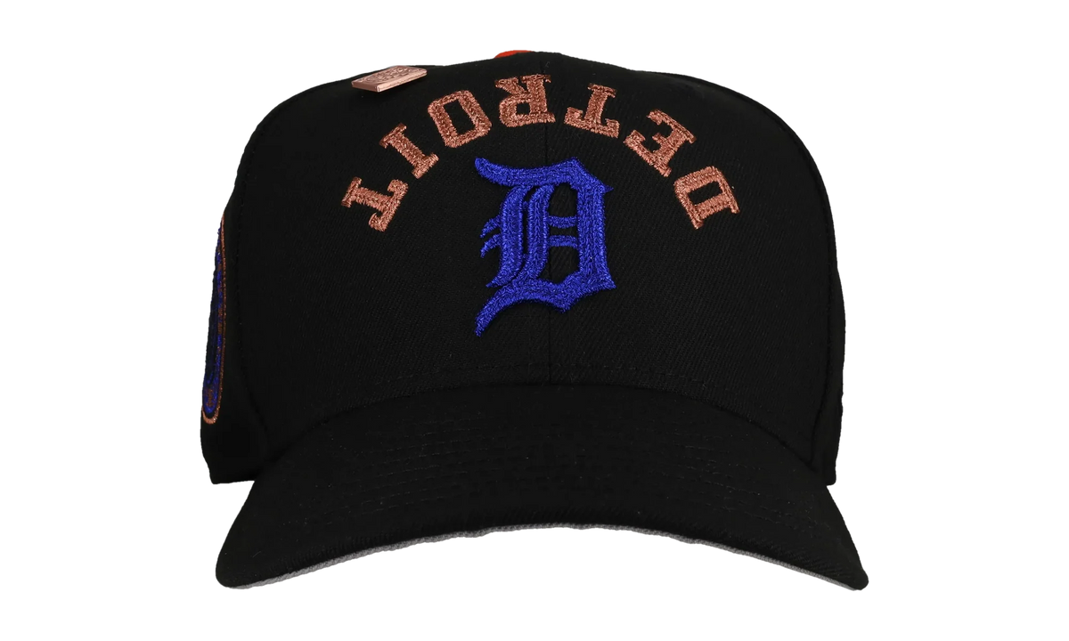59FIFTY Detroit Tigers World Series Chainstitch Fitted Hat "Black / Copper" NE110