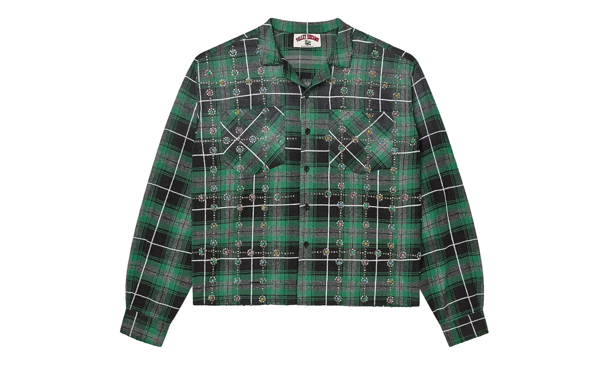 Grinch Gems Flannel "Green" VAL136