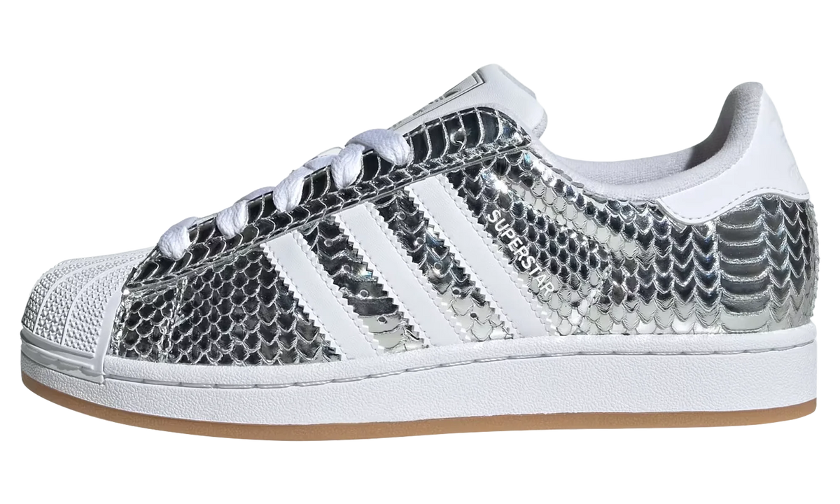 Superstar II WMNS "Patent Snakeskin - Silver Metallic" KH9020