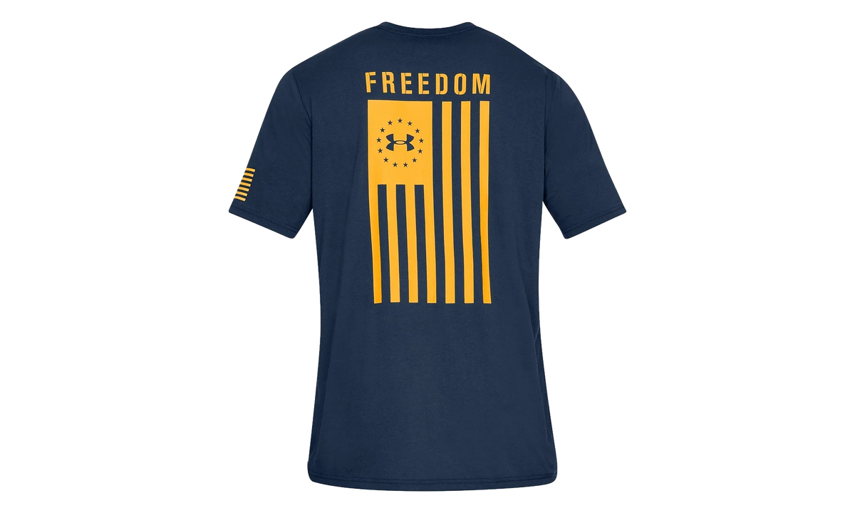 Freedom Flag T-Shirt "Academy Blue / Steeltown Gold" 1333350 410