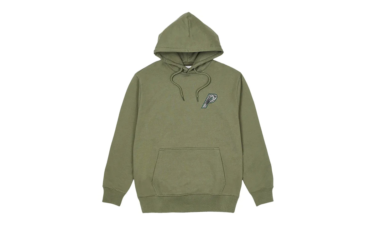 P-3 Snake Applique Hood "Olive" p0100