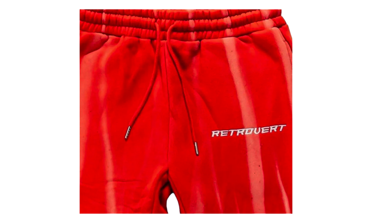 Flare Sweatpants "Red" RET012