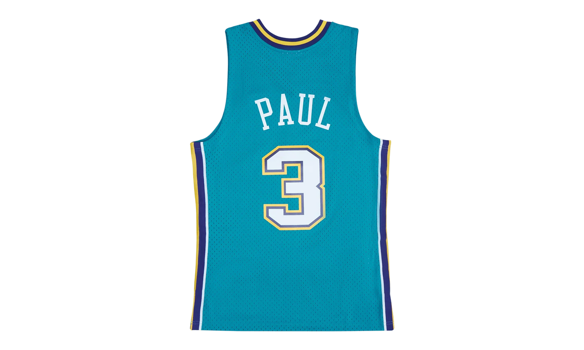 NBA Chris Paul Swingman Road Jersey "2005 Charlotte Hornets - Teal" SMJYAC18015 NOHTEAL05CPA
