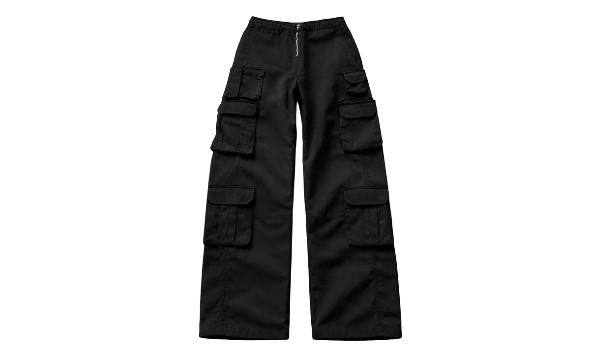 Allyn Nylon Mid Rise Cargo Pants WMNS "Black" KITH97