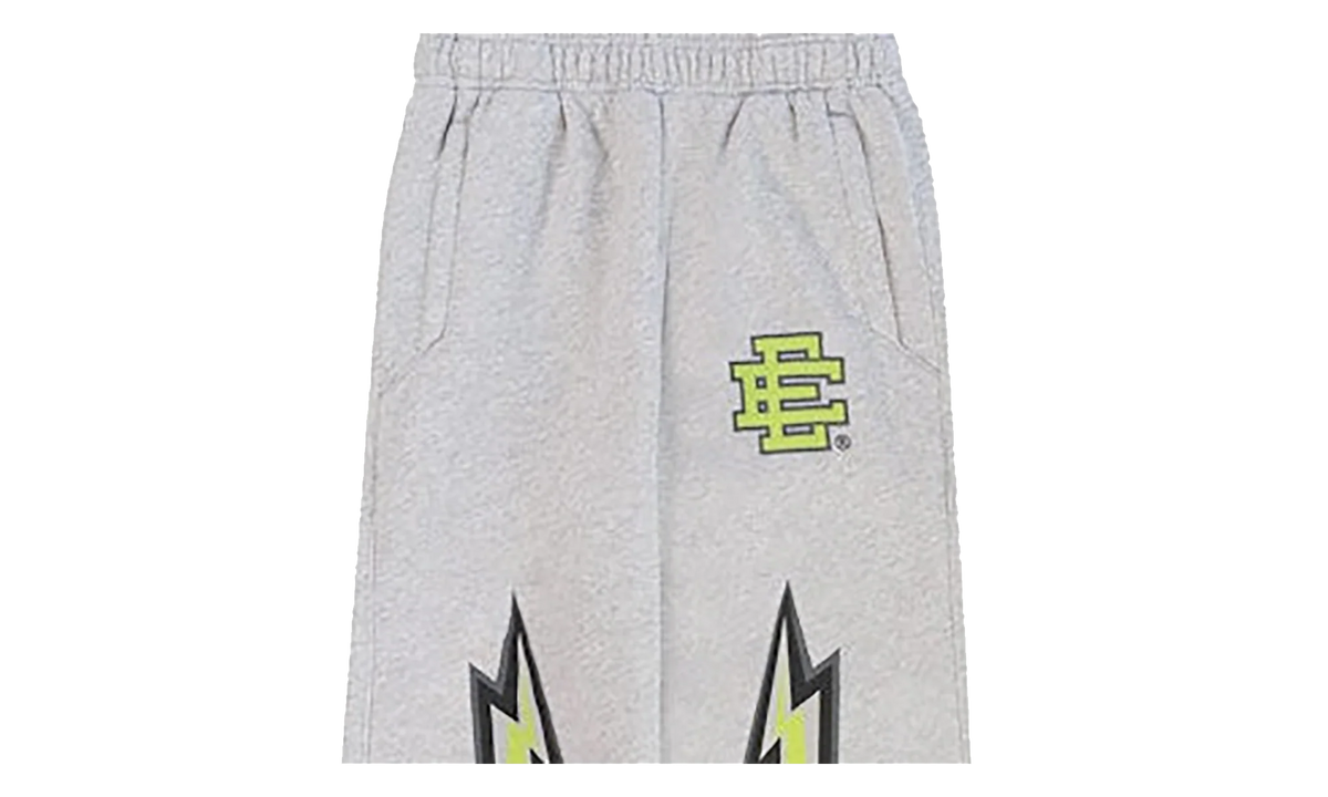 EE BASIC SWEATPANTS "SS24 - Grey/Lime Bolt" EE562