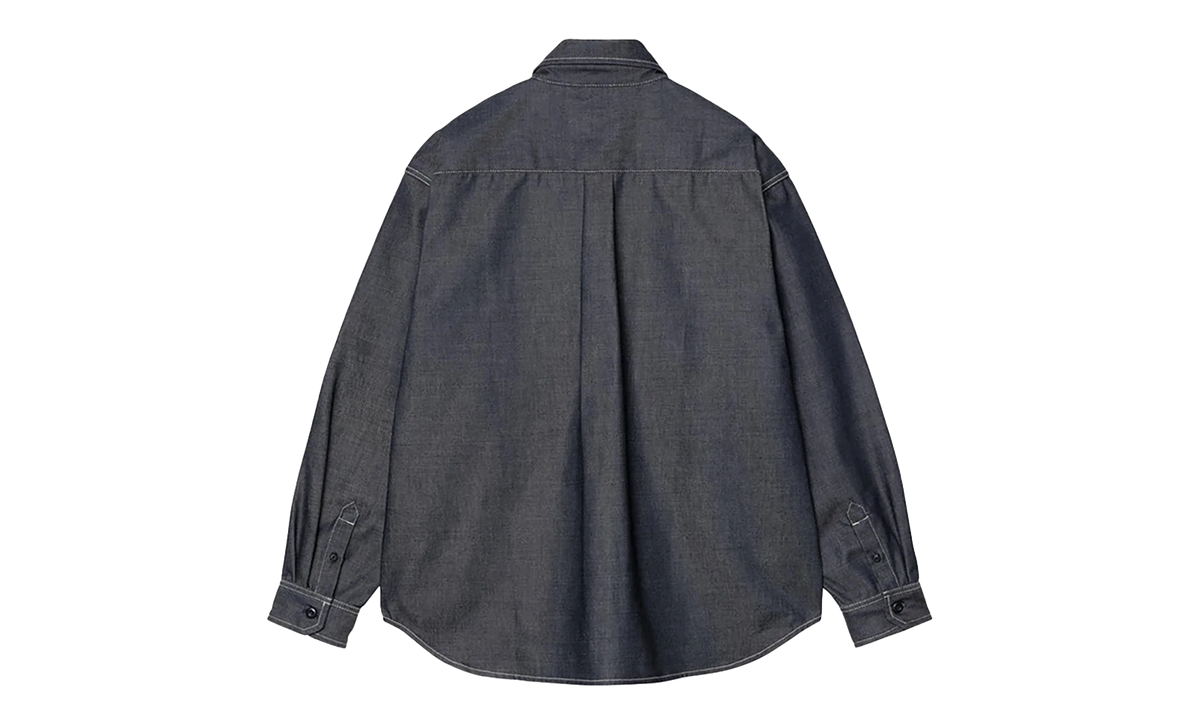 Tigan Shirt Jacket "Blue Rigid" I036263 01 01