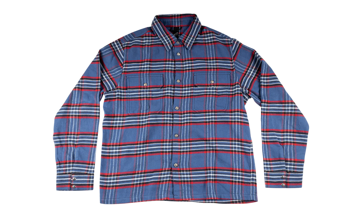Work Dog shirt "Blue/Red" CHRM1083