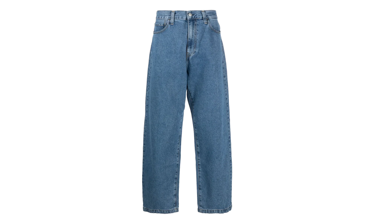 Landon Loose Tapered Jeans "Blue Heavy Stone Wash" I030468 0160