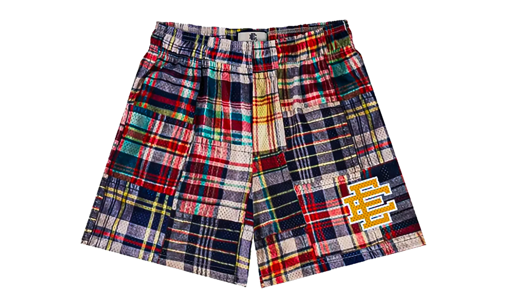 EE BASIC SHORT "SS24 - Madras Plaid" EE676