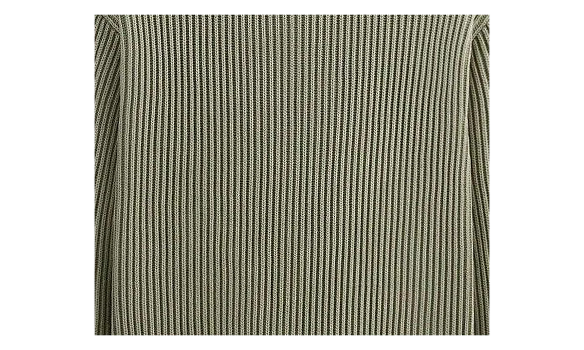 Garment Dyed Meyer Knit Crewneck "Region" KITH77
