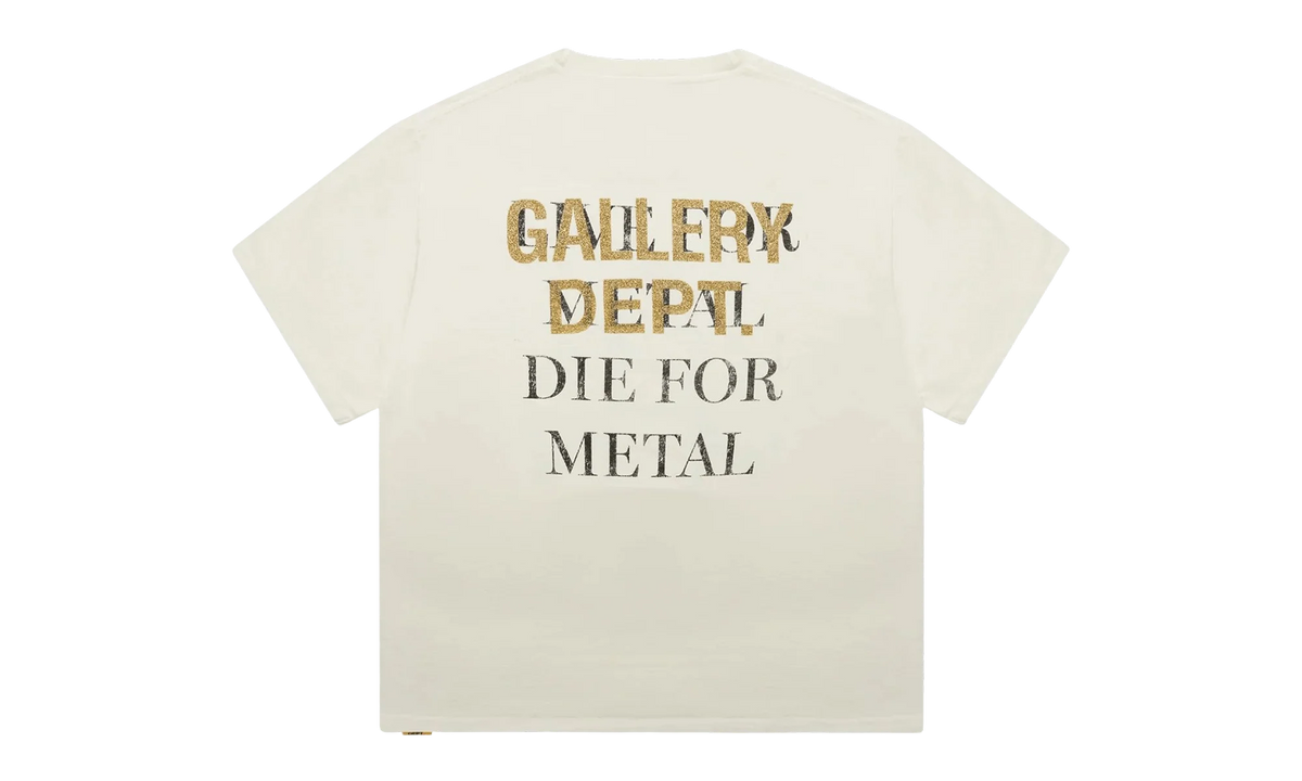 Live For Metal Short Sleeve Tee Shirt "White Multi" GD106