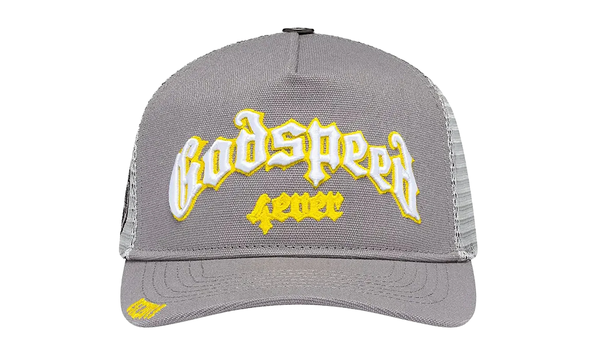 GS Forever Trucker Hat "Grey Yellow Boom" GS114