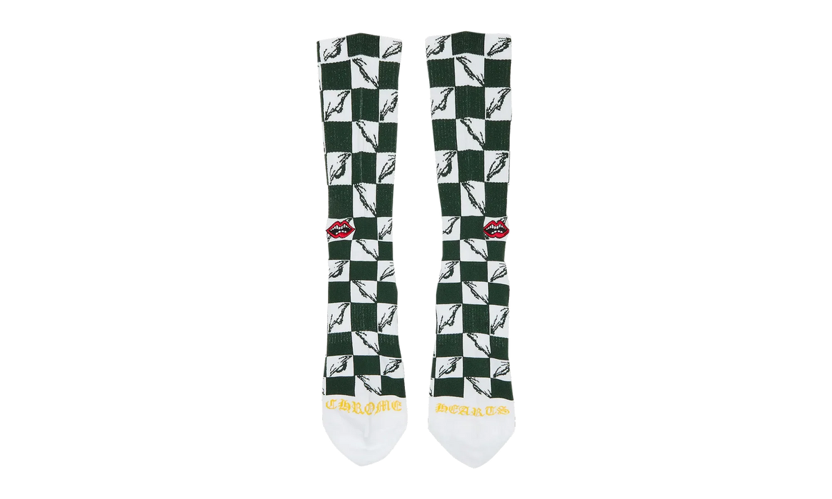 Matty Boy 99 Eyes Socks "Green / White" CHRM0717