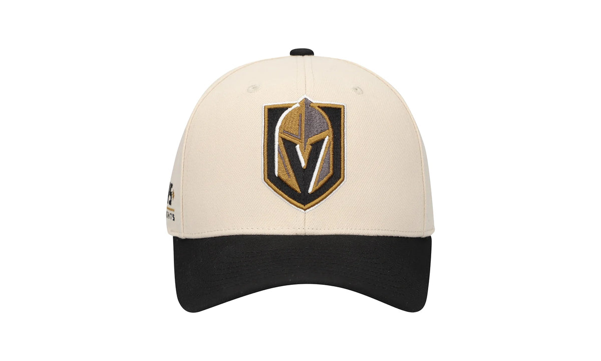 NHL Game On Pro Snapback Cap "Vegas Golden Knights - Off White" HHSS7604 VGKYYPPPOFWH