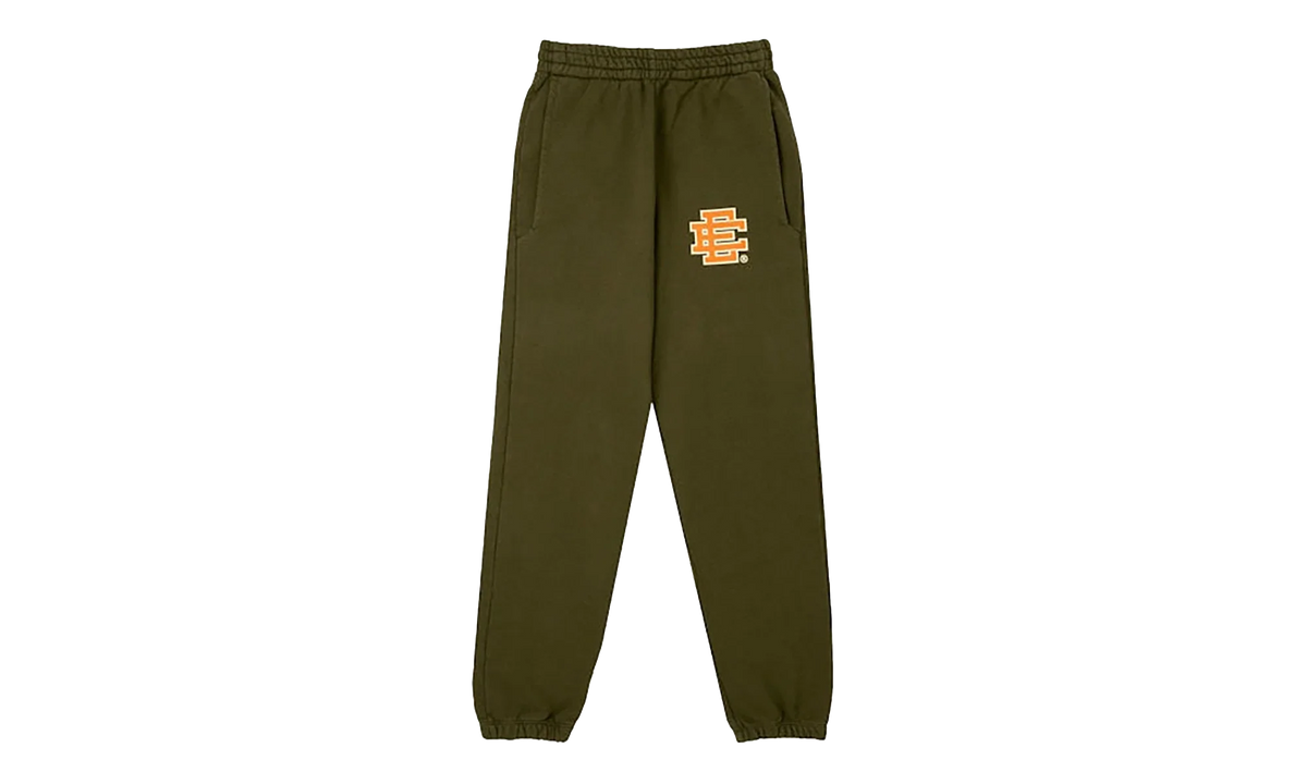 EE BASIC SWEATPANTS "SS23 - Olive/Shocking Orange" EE552