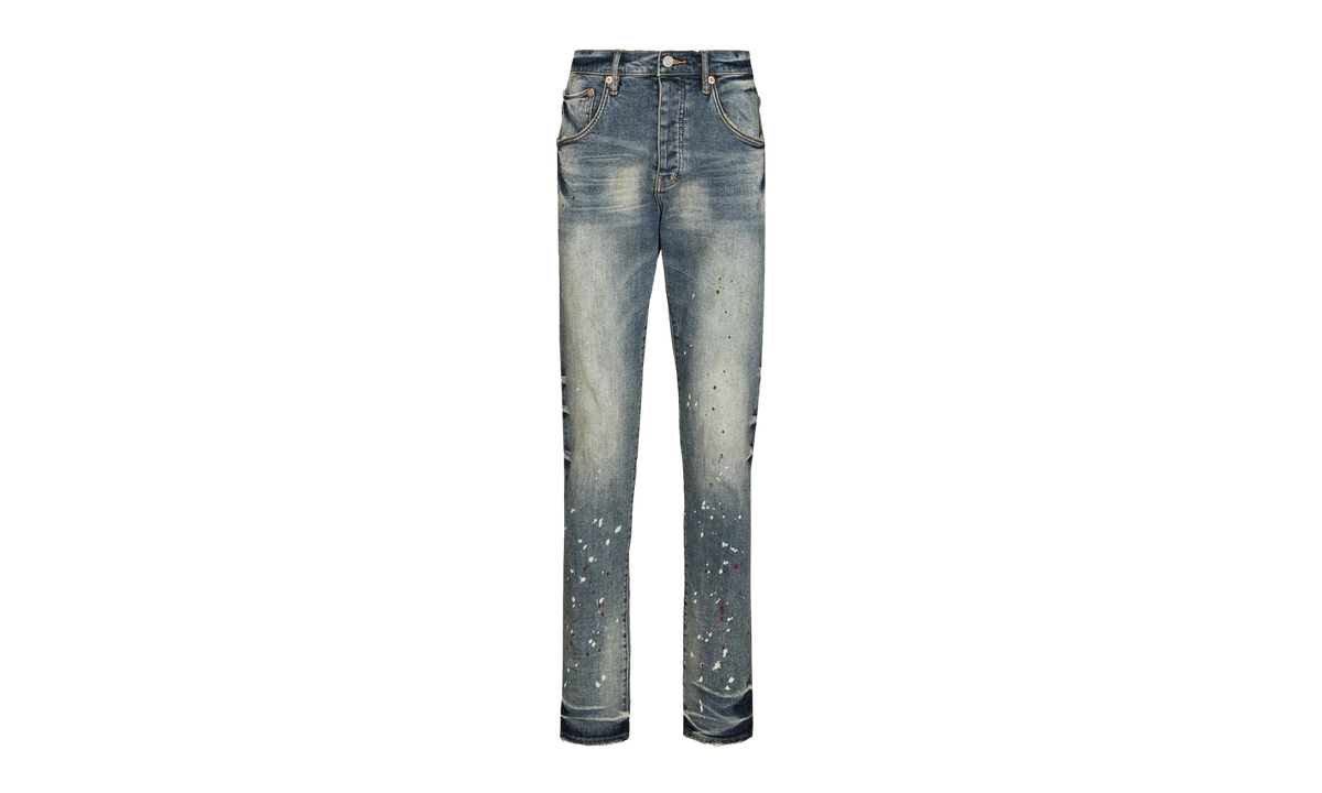 Slim Fit Jeans "SPOTTED INDIGO" P002 VSI