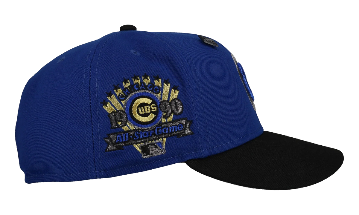 59FIFTY Chicago Cubs Metallic 1990 ASG Fitted Hat "Blue / Black" 123451298165
