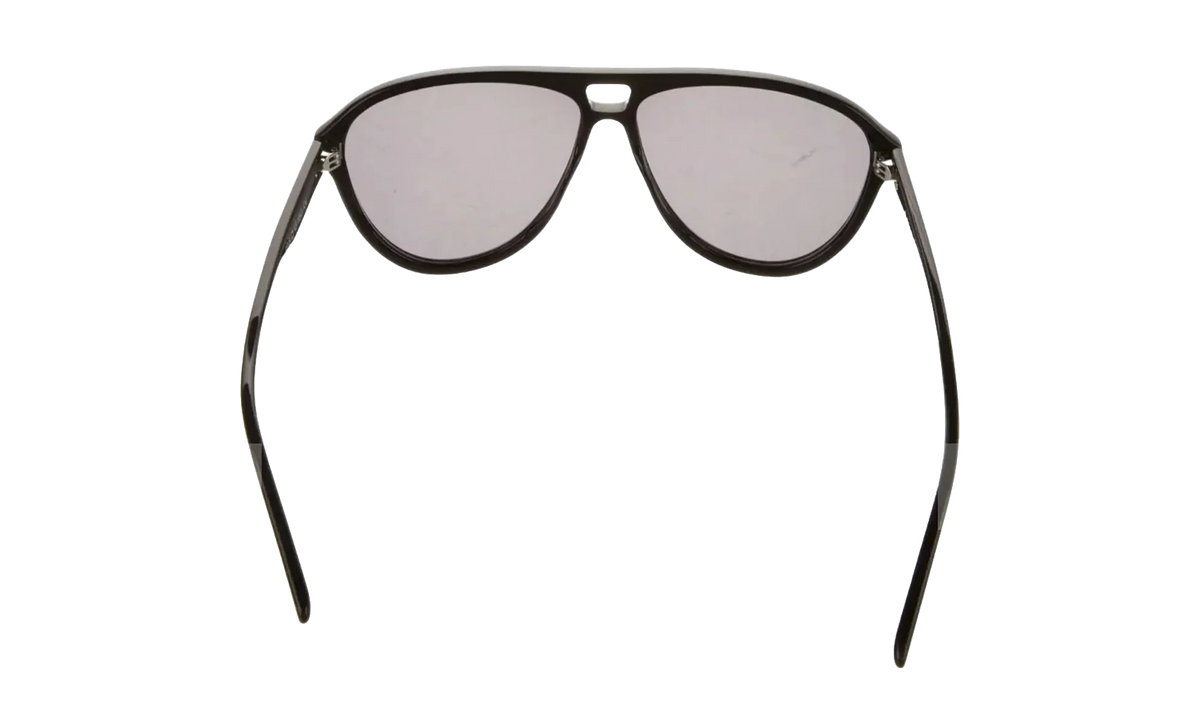 Aviator Logo Sunglasses "Black / Black / Silver" XA41764AC BBS