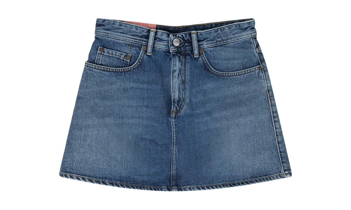 Denim Mini Skirt WMNS "Blue" ASO WBTM 0001