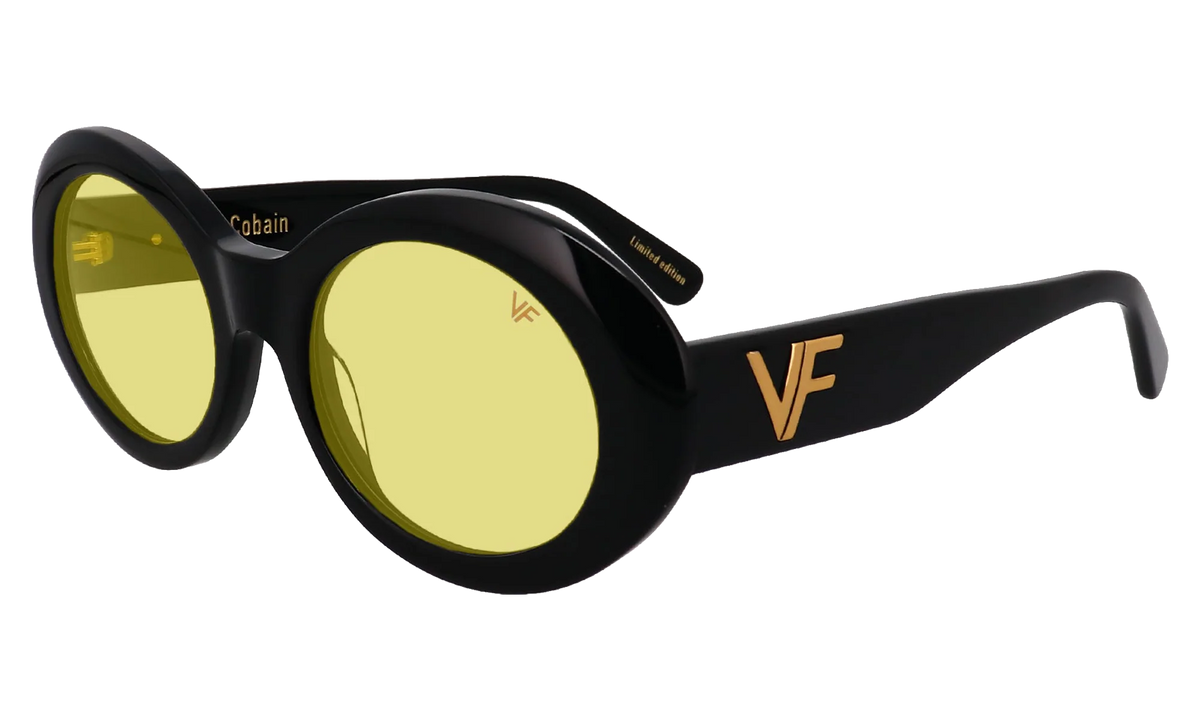 Cobain Acetate "Glossy Black / Shooter Yellow" MPCB2 0008 20T2