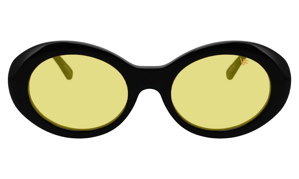 Cobain Acetate "Glossy Black / Shooter Yellow" MPCB2 0008 20T2