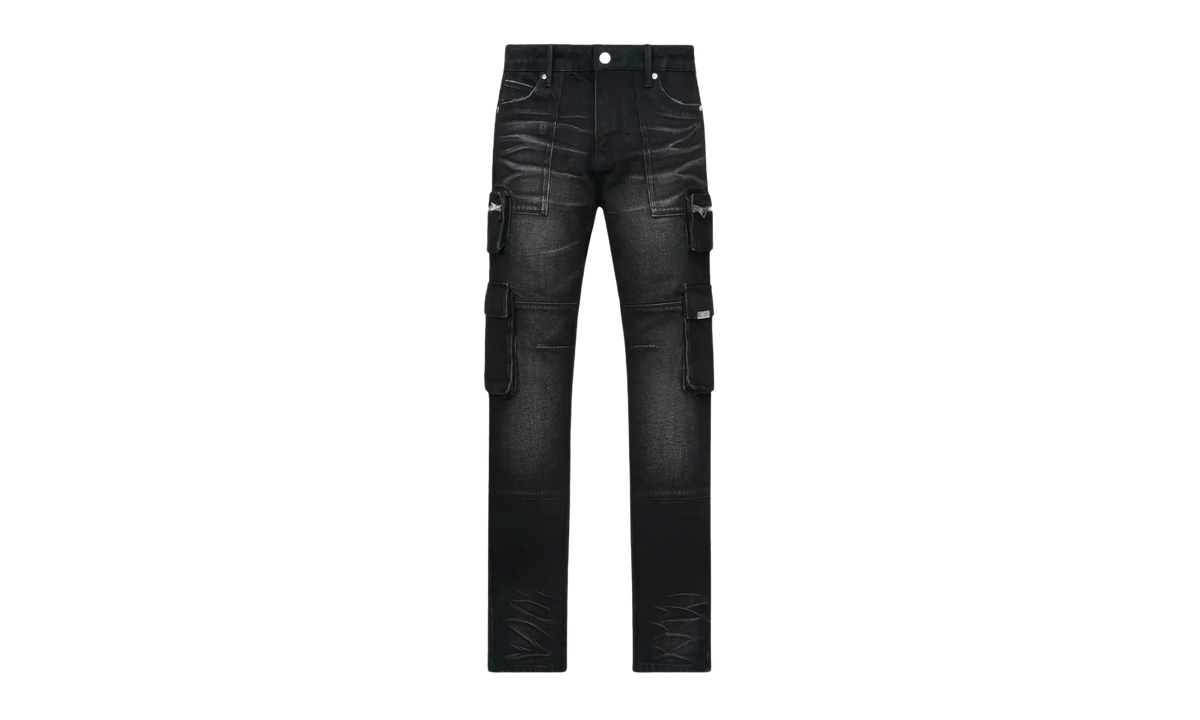 Slate Cargo Skinny Jean "Black" MRLDD888 B1839BKVTG
