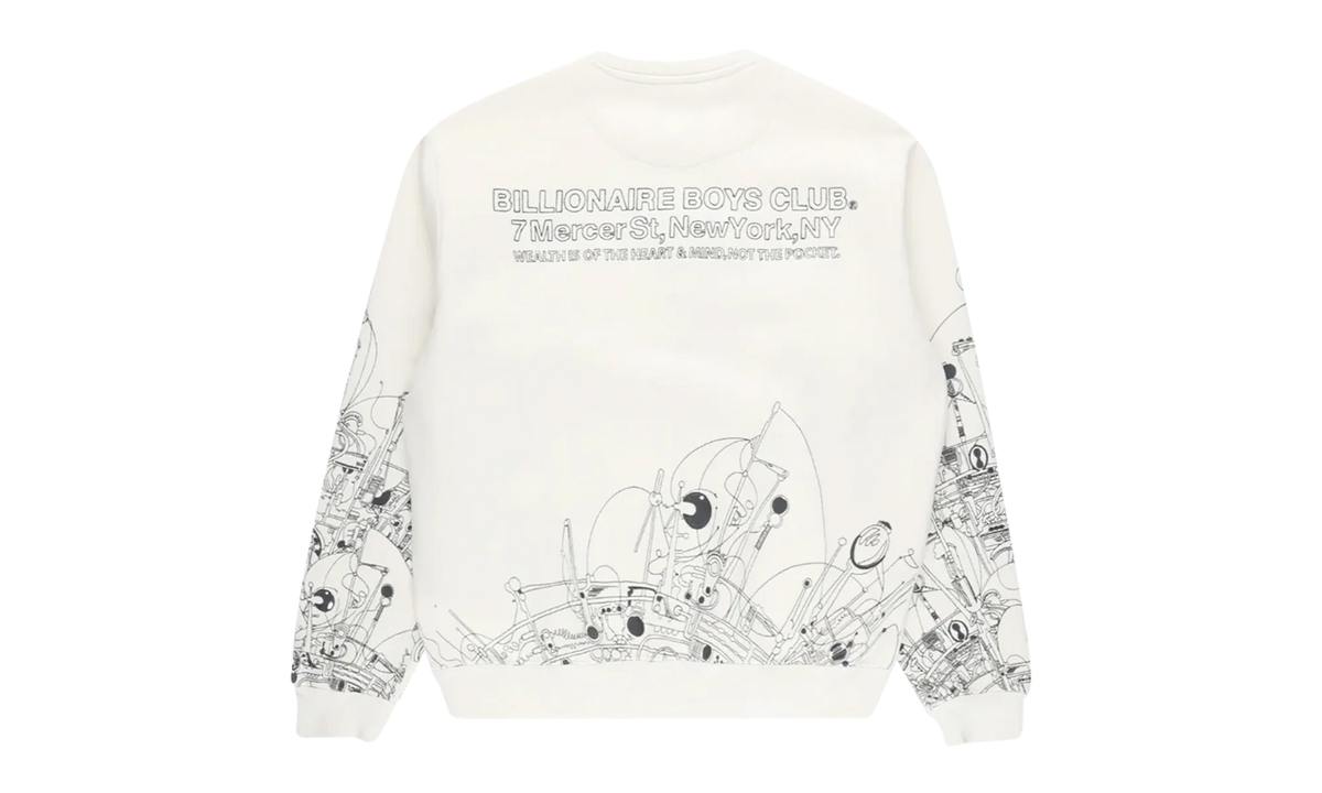 BB Efigy Sweatshirt "Whisper White" 851 1309 WW