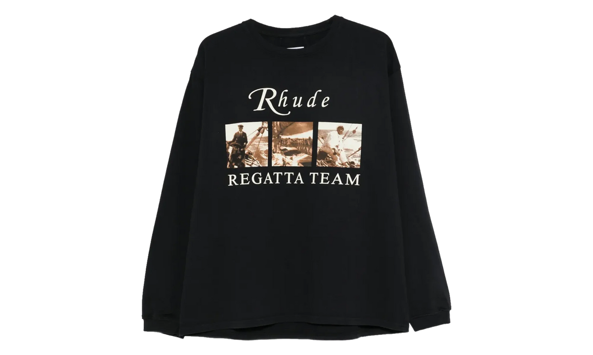 USVI Regatta Tour Long-Sleeve T-Shirt "Vintage Black / White / Red" RHPS26TT140126009
