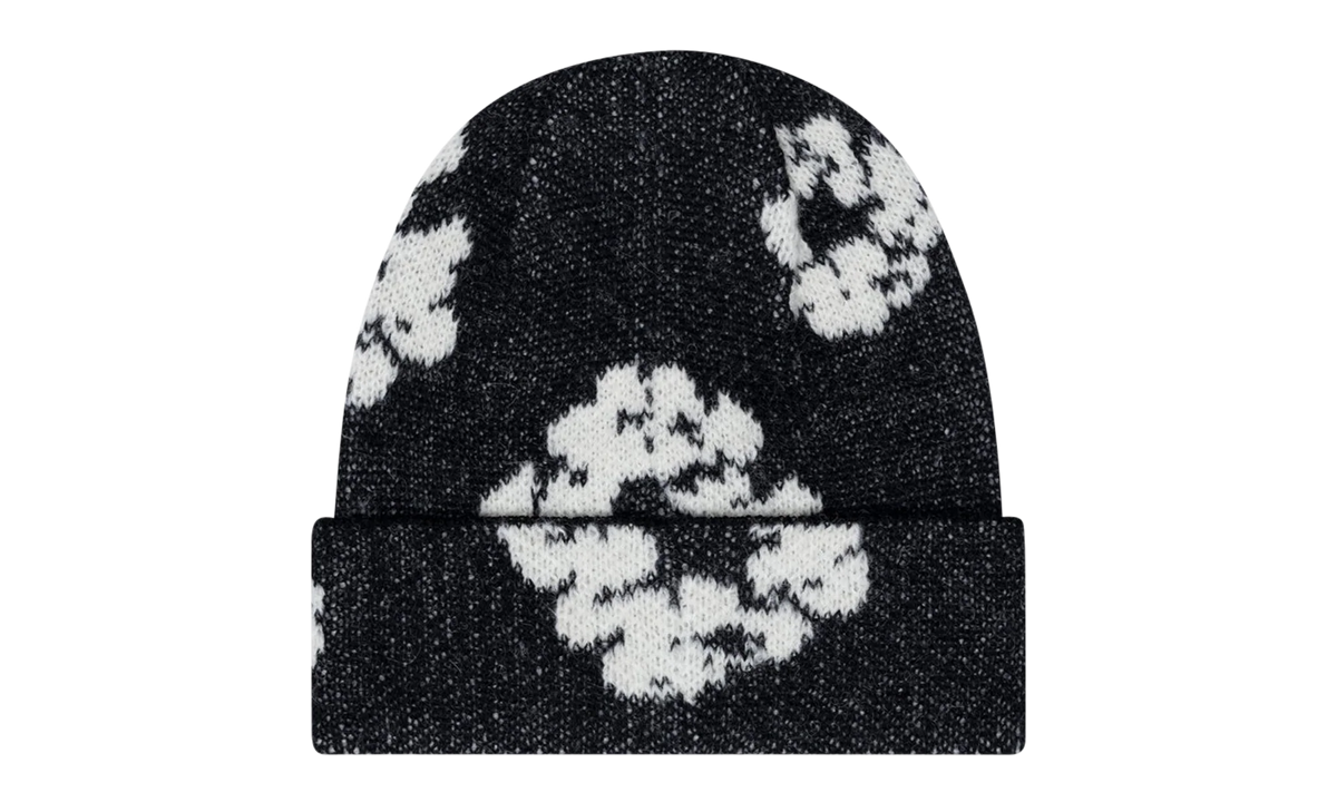 Cotton Wreath Beanie "Black" DT344