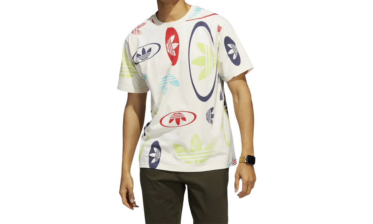 All-Over Print Tee "Wonder White Multi Color" HG3873