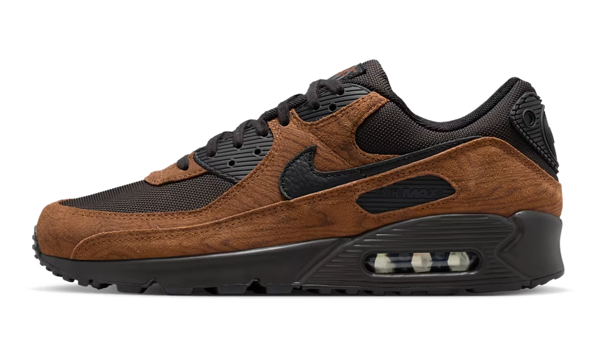 Air Max 90 Premium "Light British Tan Velvet Brown" IQ0283 281