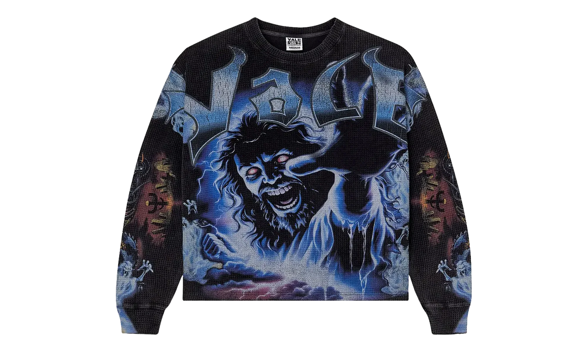 FEAR THERMAL SWEATSHIRT "Blue / Black" VAL107
