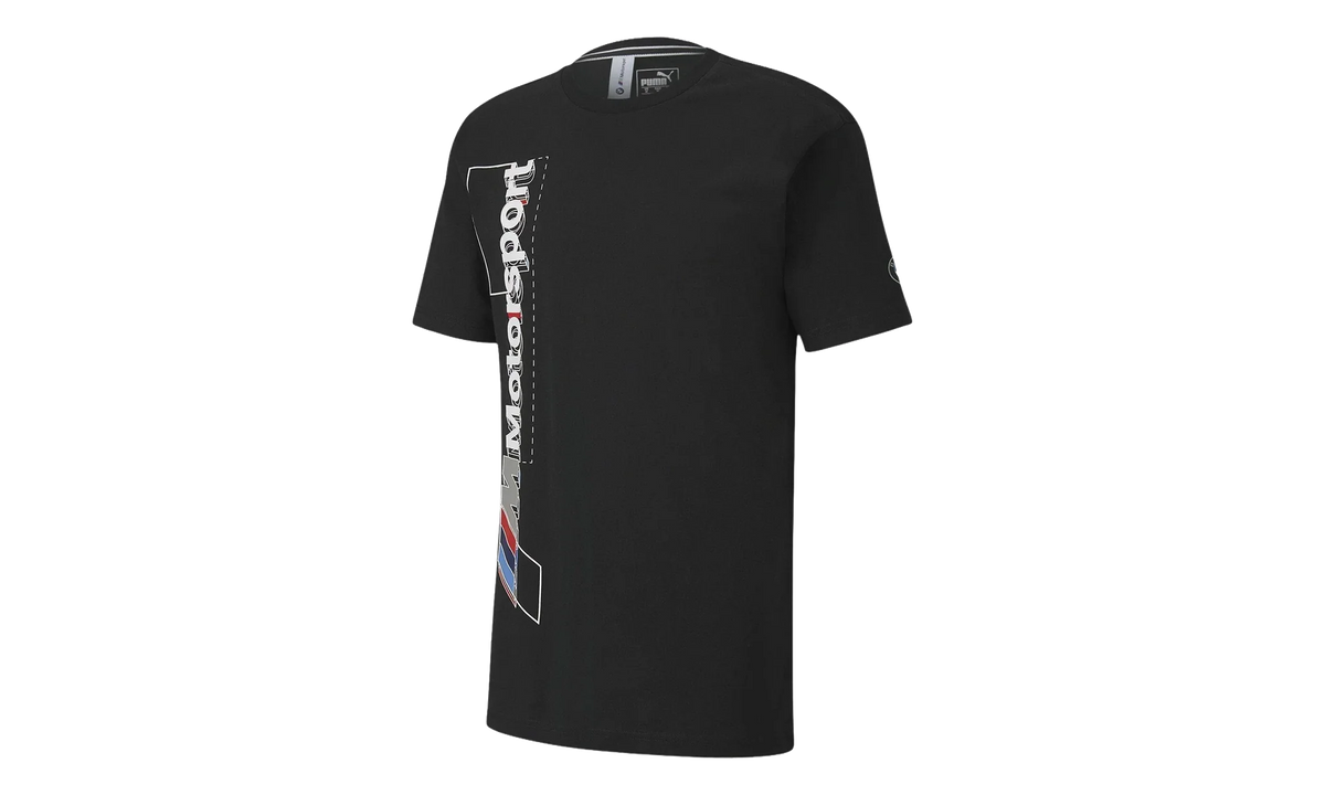 BMW Motorsport Logo Tee+ "Puma Black" 596103 01