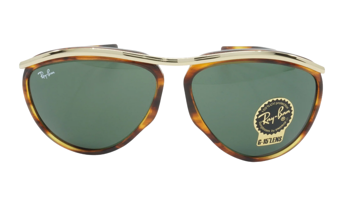 PILOT SUNGLASSES "STRIPED HAVANA" RB2219-954-31_59