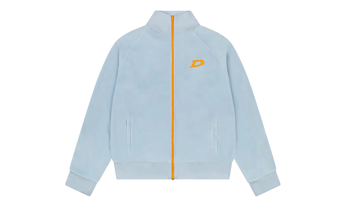 Velour Warmup Jacket "Light Blue" DT516